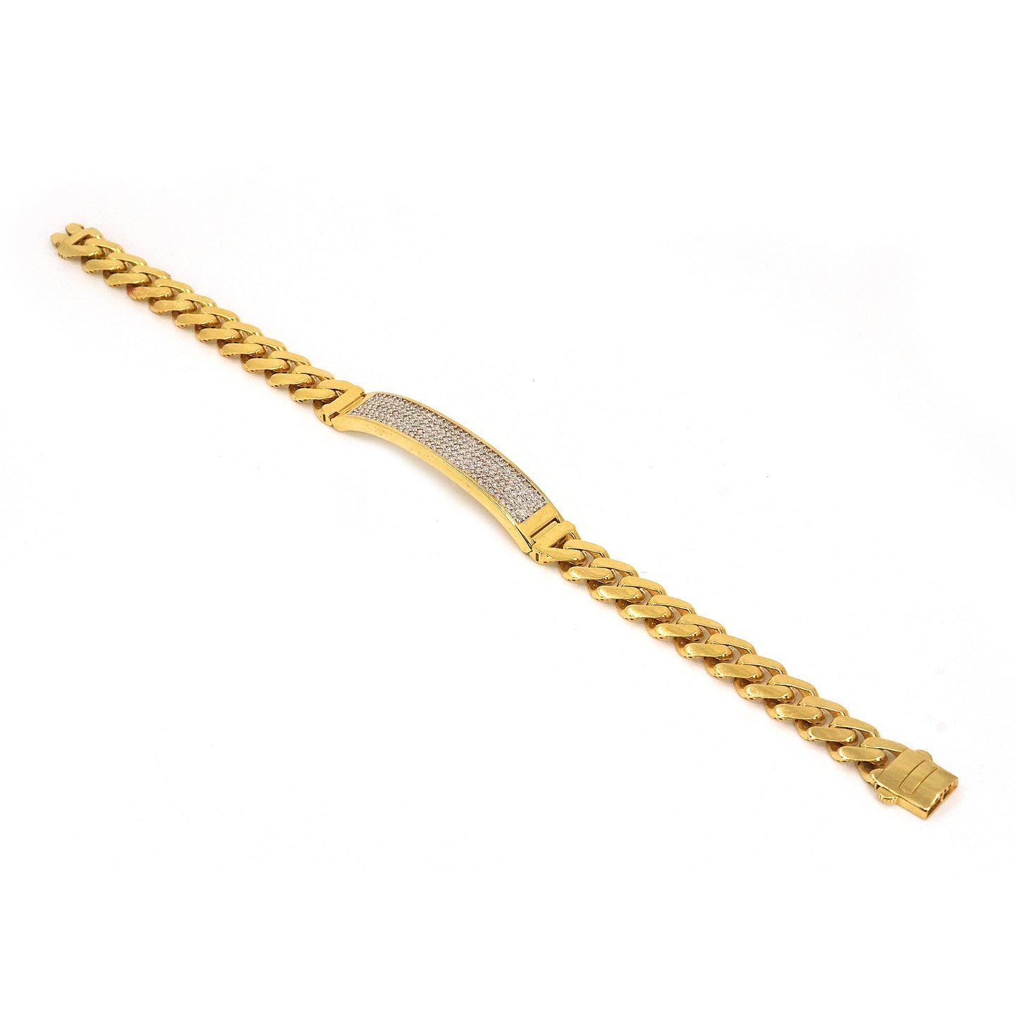 Shiny Flat Monaco Men´s Bracelet