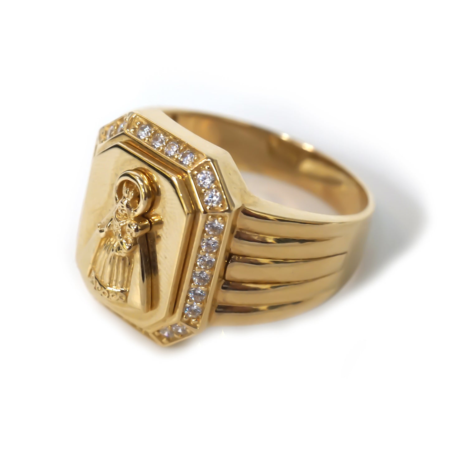 Virgin of Charity Men´s Ring