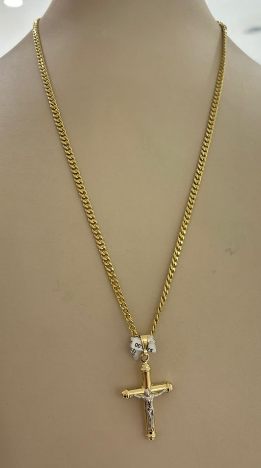 Cadena Oro 14K y Dije Oro 14K